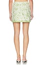 view 4 of 6 Finnian Skirt in Grass Green Toile