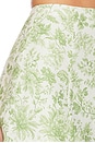 view 6 of 6 Finnian Skirt in Grass Green Toile