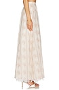 view 2 of 6 Enzo Maxi Skirt in Vintage Victorian Stripe