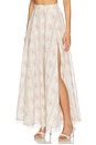 view 3 of 6 Enzo Maxi Skirt in Vintage Victorian Stripe