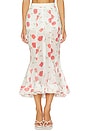 view 1 of 6 X Kristopher Brock Zapillo Skirt & Short in Red Poppy Print