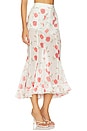 view 2 of 6 X Kristopher Brock Zapillo Skirt & Short in Red Poppy Print