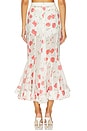 view 5 of 6 X Kristopher Brock Zapillo Skirt & Short in Red Poppy Print