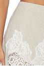 view 7 of 6 Laurel Skirt in Light Grey Wool