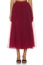 view 1 of 6 Coco Skirt in Red Dahlia