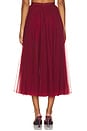 view 5 of 6 Coco Skirt in Red Dahlia