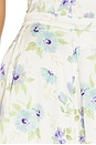 view 6 of 6 Carrie Skirt in Blue Watercolor Floral