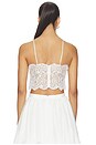 view 3 of 5 Shiloh Cropped Top in White