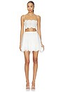 view 4 of 5 Shiloh Cropped Top in White