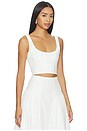 view 2 of 4 Ashton Top in White Eyelet