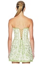 view 3 of 5 Harley Top in Grass Green Toile