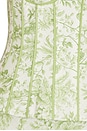 view 5 of 5 Harley Top in Grass Green Toile