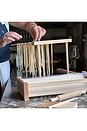 view 4 of 7 MÁQUINA DE FAZER MACARRÃO LARGE CHITARRA PASTA MAKER in Light Brown