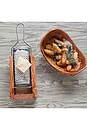 view 5 of 7 RALADOR DE QUEIJO OLIVEWOOD PARMESAN CHEESE BOX GRATER in Brown