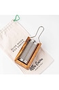 view 7 of 7 RALADOR DE QUEIJO OLIVEWOOD PARMESAN CHEESE BOX GRATER in Brown
