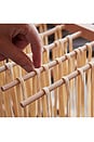 view 6 of 7 Pasta Drying Rack in Brown & Cream