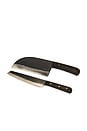 view 1 of 8 Special Edition Thai Knife Set in Black & Silver