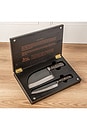 view 7 of 8 Special Edition Thai Knife Set in Black & Silver