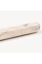 view 5 of 6 SUPORTE E ROLO DE MASSA DE MÁRMORE MARBLE ROLLING PIN & STAND in White & Brown