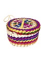 view 4 of 9 Molcajete in Tortilla Basket in Grey & Multi Colored Basket