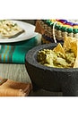 view 8 of 9 Molcajete in Tortilla Basket in Grey & Multi Colored Basket