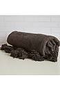view 8 of 8 Moroccan Blanket in Brown