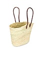 view 4 of 4 Shopping Basket in Straw