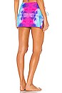 view 3 of 4 Paris Skirt in Diffused Tie Dye