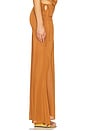 view 3 of 6 Evvy Tide Skirt in Brown