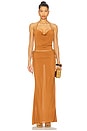 view 5 of 6 Evvy Tide Skirt in Brown