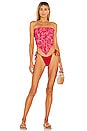 view 4 of 4 HAUT DE MAILLOT DE BAIN MARLEY in Pink Paisley
