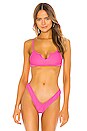 view 1 of 4 TOP BIKINI VERA in Neon Pink