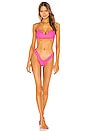 view 4 of 4 TOP BIKINI VERA in Neon Pink