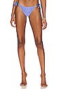 view 1 of 5 HAUT DE MAILLOT DE BAIN RÉVERSIBLE JOLIE in Metallic Purple & Metallic Aqua