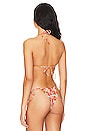 view 4 of 5 Blair Reversible Bikini Top in Flo