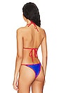view 4 of 5 Luci Reversible Bikini Top in Varsity