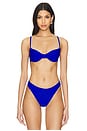view 1 of 4 Eloise Underwire Top in Cobalt Blue