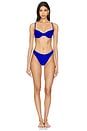 view 4 of 4 Eloise Underwire Top in Cobalt Blue