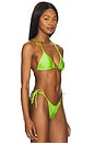 view 3 of 5 Blair Reversible Bikini Top in Apple