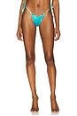 view 1 of 5 Marley Reversible Bikini Bottom in Evergreen