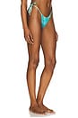 view 3 of 5 Marley Reversible Bikini Bottom in Evergreen