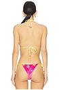 view 4 of 5 Blair Reversible Bikini Top in Fiesta