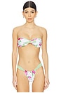 view 1 of 5 Bindi Reversible Bikini Top in Flores