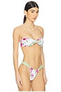view 3 of 5 Bindi Reversible Bikini Top in Flores