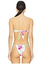 view 4 of 5 Bindi Reversible Bikini Top in Flores
