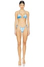 view 5 of 5 Blair Reversible Bikini Top in Aster