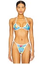 view 1 of 5 Luci Reversible Bikini Top in Springs