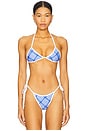 view 2 of 5 Luci Reversible Bikini Top in Springs