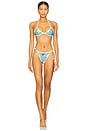 view 5 of 5 Luci Reversible Bikini Top in Springs