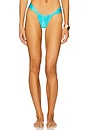 view 1 of 5 Livi Reversible Bikini Bottom in Agua